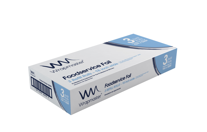 Wrapmaster Foodservice Foil 18 in x 500 ft